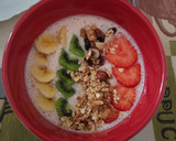 Foto del paso 1 de la receta: Smoothie bowl de fresas y yogur