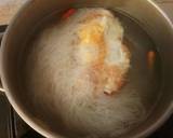 Sop soun dengan telur ceplok langkah memasak 3 foto