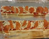 A picture of step 13 of French Bread Pizza Crunch Bites.