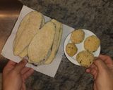 Foto del paso 7 de la receta: Milanesas de Berenjena con papas HOT🔥