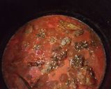 Foto del paso 4 de la receta: Albondiguitas en salsa de tomates, pimientos y lentejas