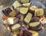 Foto langkah ke 3 dari resep Terong Udang Pedas.