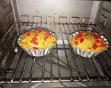 A picture of step 4 of Falhari muffins.