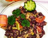 A picture of step 6 of Healthy Mexican Beans Salad 🇲🇽.