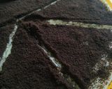 Foto langkah ke 6 dari resep Unbaked Oreo Cheesecake Ala Ala.