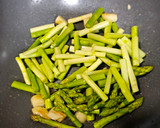 蘆筍炒箭蝦仁的食譜步驟3照片