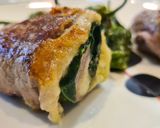 Foto del paso 6 de la receta Enrollado de ternera con espinacas y queso