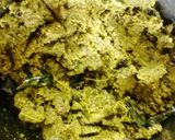 A picture of step 6 of Ridge gaurd skin chutney (beerakaya thokka chutney).