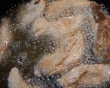 A picture of step 2 of Pandemic Stay at home Fried Chicken Strips.