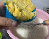 Gambar langkah 6 resipi Seri Muka Durian.