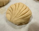 Édes mexikói kalács: concha recept fázis 5 fotója