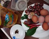 Foto langkah ke 1 dari resep Hintalu masak habang bumbu sederhana.