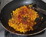 A picture of step 6 of Crispy Masala Corn.