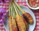 Foto langkah ke 5 dari resep Sate ayam lilit sambal matah.