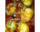Foto langkah ke 7 dari resep Telur Bulat Bumbu Bali Pedas🍳🌶.