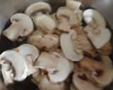 A picture of step 1 of Cheesy Mushroom French Fries.