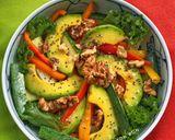 Hình bước làm 2 của món Salad Trái Bơ