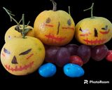 Hình bước làm 5 của món Halloween