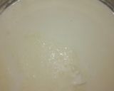 A picture of step 3 of Lauki ka halwa.