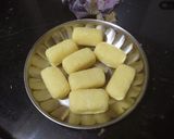A picture of step 3 of Homemade Bounty Bars.
