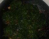 Foto del paso 2 de la receta: Revuelto de espinacas y panceta - keto