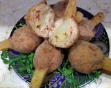 صورة لخطوة 4 من وصفة كفتة فراخ كوردون بلو