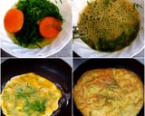 รูปขั้นตอนการทำที่ 3 ของ ข้าวผัดน้ำพริกลงเรือกุ้งหวาน