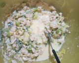 Foto del paso 5 de la receta: Tarta de pollo y puerro