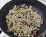 炒火腿豆腐鬆的食譜步驟3照片
