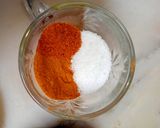 A picture of step 2 of Karhi Pakora.