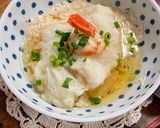A picture of step 6 of Japanese Steamed Fish and Shrimp with Radish.