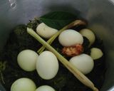 Foto langkah ke 2 dari resep Sayur Daun Singkong & Telur.