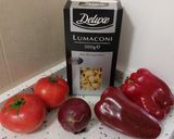 Foto del paso 10 de la receta: Lumaconi con carne salteada con tomate y queso viejo