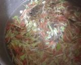 A picture of step 3 of Chicken soup.