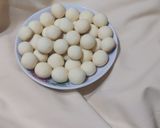 Foto langkah ke 4 dari resep Tamago Boro egg biscuits.