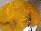 Gulai labu siam buncis