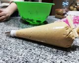 Foto del paso 8 de la receta Tarta de Plátano con relleno de Mantequilla de Cacahuete🍌🥜