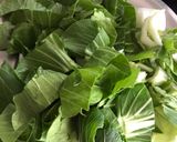 Foto langkah ke 1 dari resep Tumis Pokcoy less oil (cocok untuk diet).