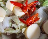 รูปขั้นตอนการทำที่ 2 ของ "ผักกาดขาวผัดเต้าหู้หมูสับ" 🥬🐷