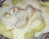 A picture of step 1 of Aloo Chaat.