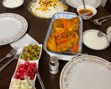 عکس مرحله 1 از دستور مرغ سرخ شده ی رب گوجه ای