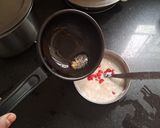 A picture of step 5 of Proso Millet Curd Rice.