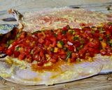 Foto del paso 3 de la receta: Trucha En Cabrito🍅🫑🌶️🧅...!