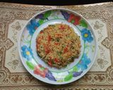 A picture of step 4 of Healthy POHA.