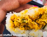 இனிப்பு மற்றும் சிக்கன் ஸ்டப்டு இடியாப்பம் ரெசிபி ஸ்டேப் 14 புகைப்படம்