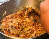 A picture of step 5 of Spicy Red Sauce Pasta 🍝.