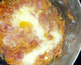 A picture of step 5 of Boiled yam with carrot egg sauce.