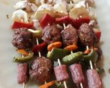 Foto del paso 4 de la receta: Brochette de verdura y pollo