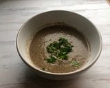 A picture of step 8 of 4-Mushroom soup #vegan #vegetarian #paleo #soupcontest.