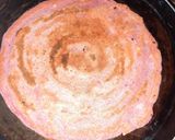 A picture of step 3 of Beetroot Dosa.